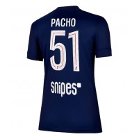 Paris Saint-Germain Willian Pacho #51 Domáci Ženy futbalový dres 2025-26 Krátky Rukáv